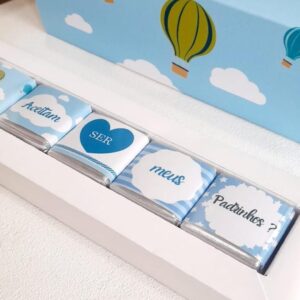 Convite Padrinhos - Mini Napolitanas