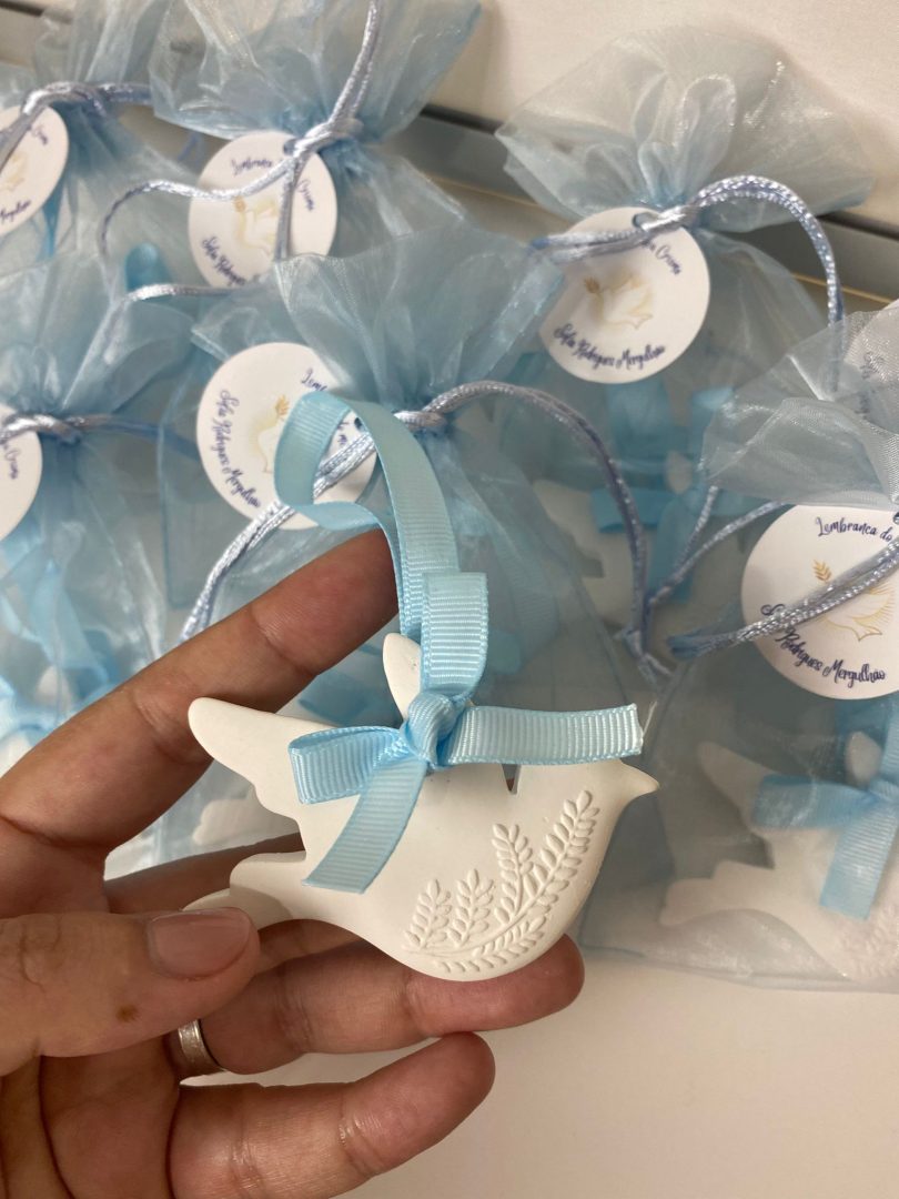 Lembrança Pomba de Gesso Perfumado - Um Toque Especial para Celebrações | Atelier de Sonhos - Image 5