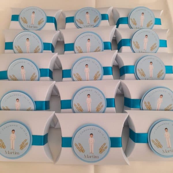 Medalha com Oração em Gesso Perfumado | Lembrança de Batizado - Image 4