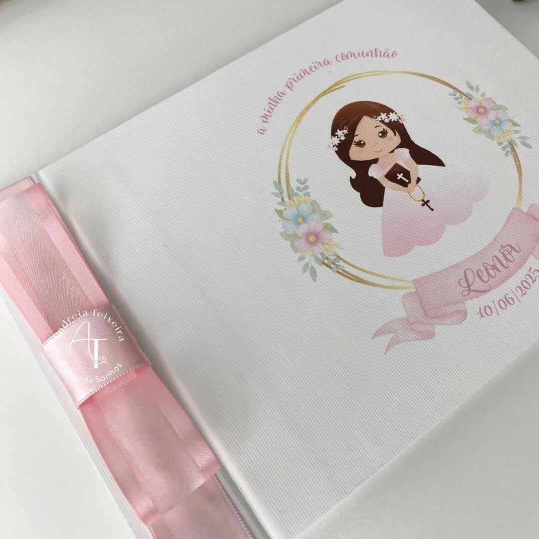 Livro de Mensagens de Batizado Leonor | Atelier de Sonhos - Image 3