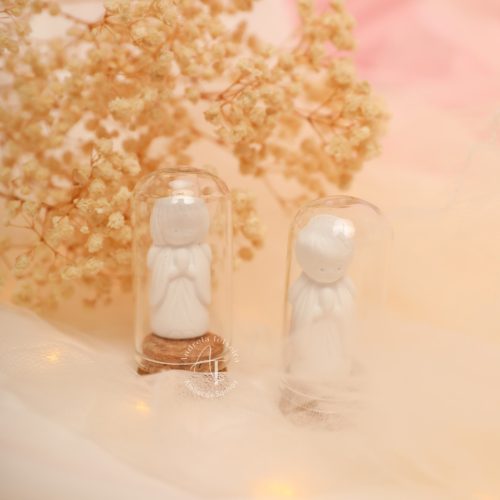 Lembrança de Batizado Anjo em Campânula | Menino ou Menina